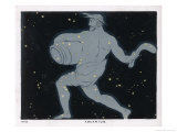 Buy The Constellation of Aquarius a Figure of a Man Carrying a Jar of Water at AllPosters.com