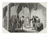 Buy Sir William Trufsell and Other Deputies Receiving the Resignation of Edward II at AllPosters.com
