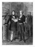 Urbain-Jean-Joseph Le Verrier Explains the Discovery of Neptune to the French King Loius Philippe