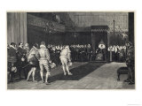 Buy Queen Elizabeth Receives the French Ambassadors after the News of the Massacre of St at AllPosters.com
