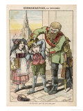 Buy Alsace and Lorraine Resist Being Forced to be Part of Germany at AllPosters.com