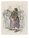 Women Communard Prisoners are Marched to Versailles by Government Troops for Punishment