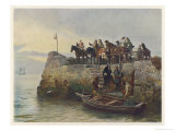 Buy Lost Cause: The Flight of King James II after the Battle of the Boyne at AllPosters.com