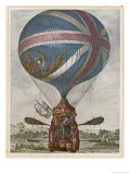Buy Vincent Lunardi Makes His Second Ascent from St. George's Fields London at AllPosters.com