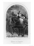 Buy Eleanor of Aquitaine (Or of Guyenne) Rides East with Her Husband Louis VII at AllPosters.com