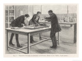 Buy Louis Pasteur French Chemist and Microbiologist Trepanning a Rabbit at l'Institut Pasteur Paris at AllPosters.com