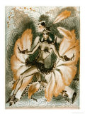 Buy Josephine Baker Dancer in an Elaborate and Revealing Costume at AllPosters.com