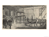 Buy Raoul Pictet Conducts an Experiment to Liquefy and Solidify Hydrogen Gas at AllPosters.com