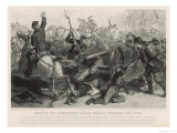 Buy Retreating from the Confederates Federal Troops are Killed as They Try to Spike Their Guns at AllPosters.com