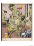 Buy German Soldiers Relax in the Pleasant Surroundings of a French Chateau at AllPosters.com