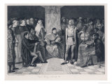 Buy Columbus States His Proposals to the Royal Commission at Salamanca at AllPosters.com