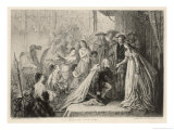 Buy Christopher Columbus Presents Samples of His Discoveries to Isabella at AllPosters.com