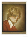 Rembrandt Van Rijn Dutch Painter and Etcher as a Young Man in a Self-Portrait