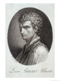 Buy Leon Battista Italian Mathematician Architect Painter and Writer at AllPosters.com