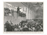 Buy American Evangelists Moody and Sankey Attract Huge Crowds to the Agricultural Hall London at AllPosters.com