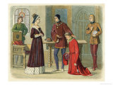Buy Warwick Submits to Margaret of Anjou the Wife of Henry Vi at AllPosters.com