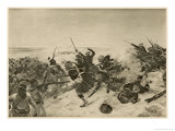 Buy The British Under Napier Defeat Emperor Theodore at Tel-El-Kebir at AllPosters.com