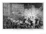 Buy Chicago: The Eight-Hour Riots Culminate in a Dynamite Explosion Directed at the Police at AllPosters.com