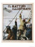 Buy Umberto Nobile Flew the Airship "Norge" Over the North Pole in 1926 at AllPosters.com
