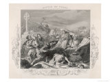 Buy Charles Martel Halts the Advance of the Saracen Forces at the Battle of Tours at AllPosters.com