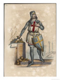 Buy Geoffroi De Villehardouin French Soldier and Historian at AllPosters.com