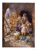 Buy WWI, Mother Refugee and Her Children with Their Meagre Possessions at AllPosters.com