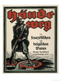 Germans Warned off Buying French and Belgian Goods During the Occupation