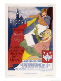 Poster for Special Exhibition Edition of Le Diable Au Corps Anvers Belgium