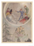 The Children are Wafted in a Magic Bubble or Sphere