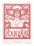 Belgian Poster, Pour L'Art Giclee Print