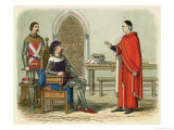 Buy Gascoigne Refuses to Obey Henry Iv's Order to Sentence Scrope and Mowbray at AllPosters.com