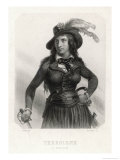 Buy J Theroigne De Mericourt French Revolutionary Heroine at AllPosters.com