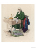 Andre-Ernest-Modeste Gretry French Composer at His Desk