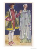 Buy His Slashed Sleeves are Typical of the Period at AllPosters.com