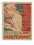 Buy Poster for L'Art Independant Art Store Paris at AllPosters.com