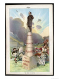 Buy Theodore Roosevelt 26th American President: a Satirical Comment on How He Managed to Reach the Top at AllPosters.com
