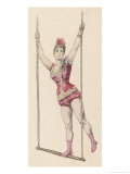 Buy The Trapeze Artist Standing on Her Trapeze at AllPosters.com