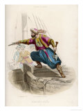 Buy Ottoman Pirate Successor to Khayr-Ad-Din Fatally Wounded in an Unsuccessful Attack at AllPosters.com