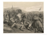 Buy King Olaf the Holy Receives Mortal Wounds from Kalf Arnesen at AllPosters.com
