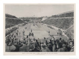 Spyridon Loues Winning the Race from Marathon