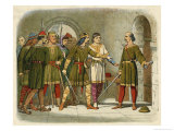 Buy Henry I Demands the Royal Treasury and Castle on His Accession at AllPosters.com
