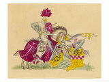 Buy Two Mounted Knights in Mortal Combat at AllPosters.com