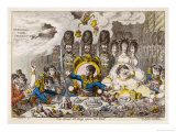 Napoleon is About to Make a Meal of England When Writing on the Wall Warns Him to Think Again