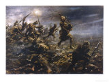 Buy At Loos Piper Laidlaw Rouses His Colleagues Suffering the Effects of a Gas Attack at AllPosters.com