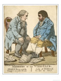 Buy Members of the Whig Club, Charles James Fox and Charles Howard 11th Duke of Norfolk at AllPosters.com