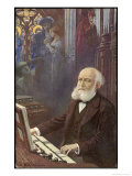Buy Charles Gounod French Musician and Composer Depicted Composing His Opera Faust at AllPosters.com