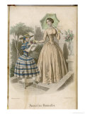 Buy Dress with a Plain Skirt That Buttons up the Centre Jacket at AllPosters.com