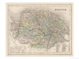 Buy Map of Norfolk at AllPosters.com