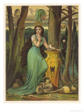 Buy The Wicked Princess in Her Garden at AllPosters.com