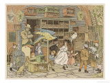 Buy Children Look at All the Animals and Birds for Sale as Pets in This Shop at AllPosters.com
